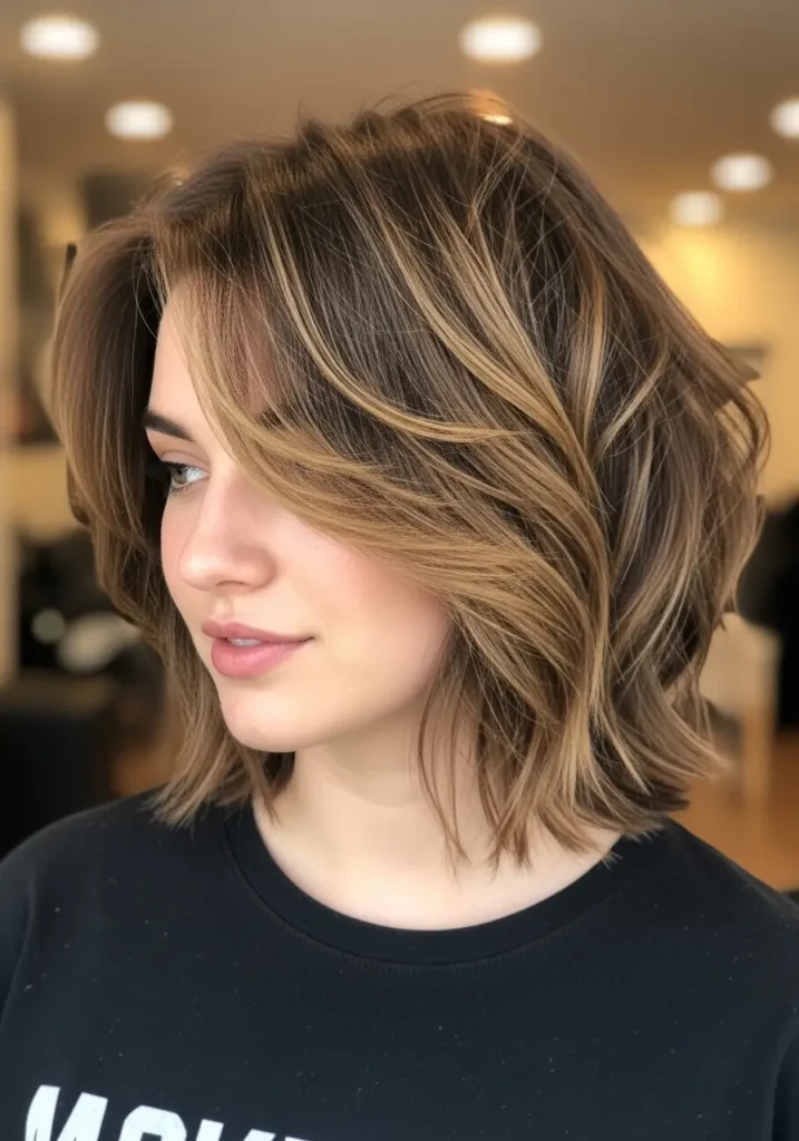 Textured Shoulder Cut