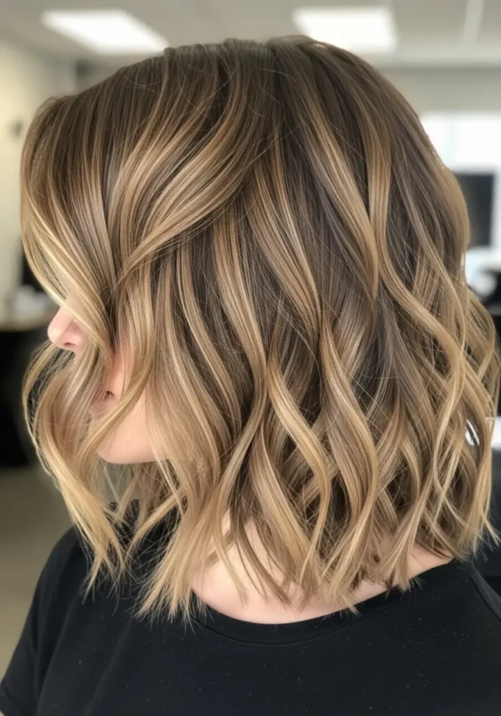 Textured Wavy Bob