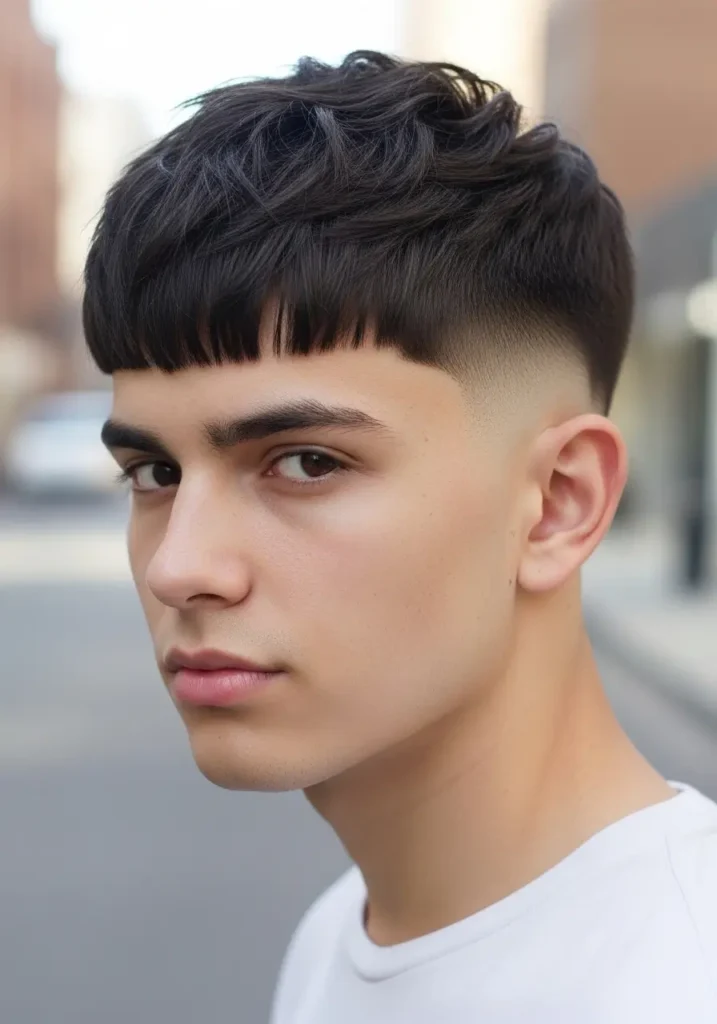 Thick Hair French Crop