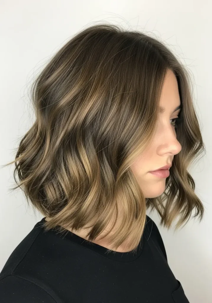 Tousled Soft Wave Bob