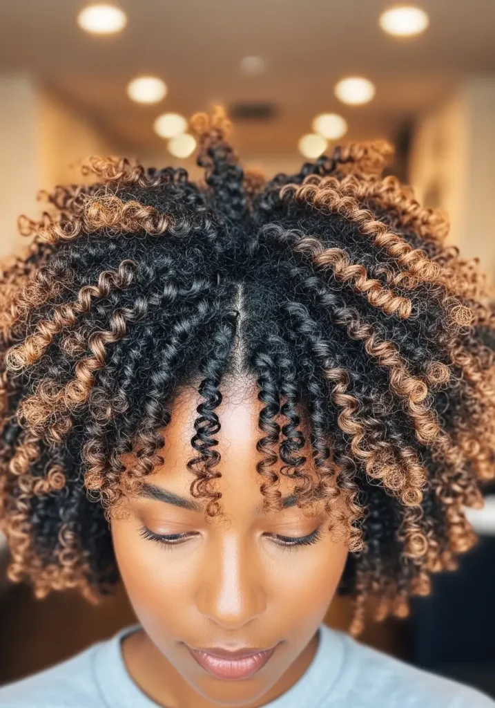 Twist Out with Fluffy Volume