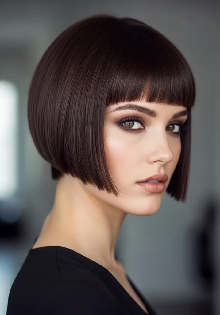 Ultra Short Blunt Bob