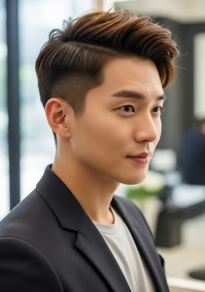 Undercut with Side Part