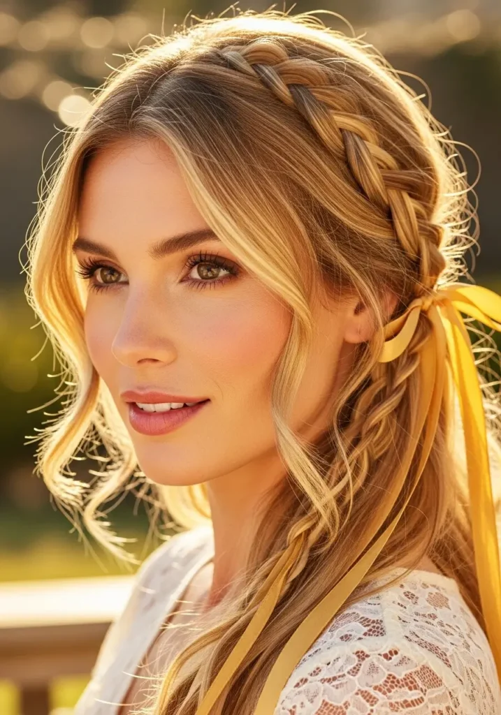 Warm Honey Blonde Ribbons