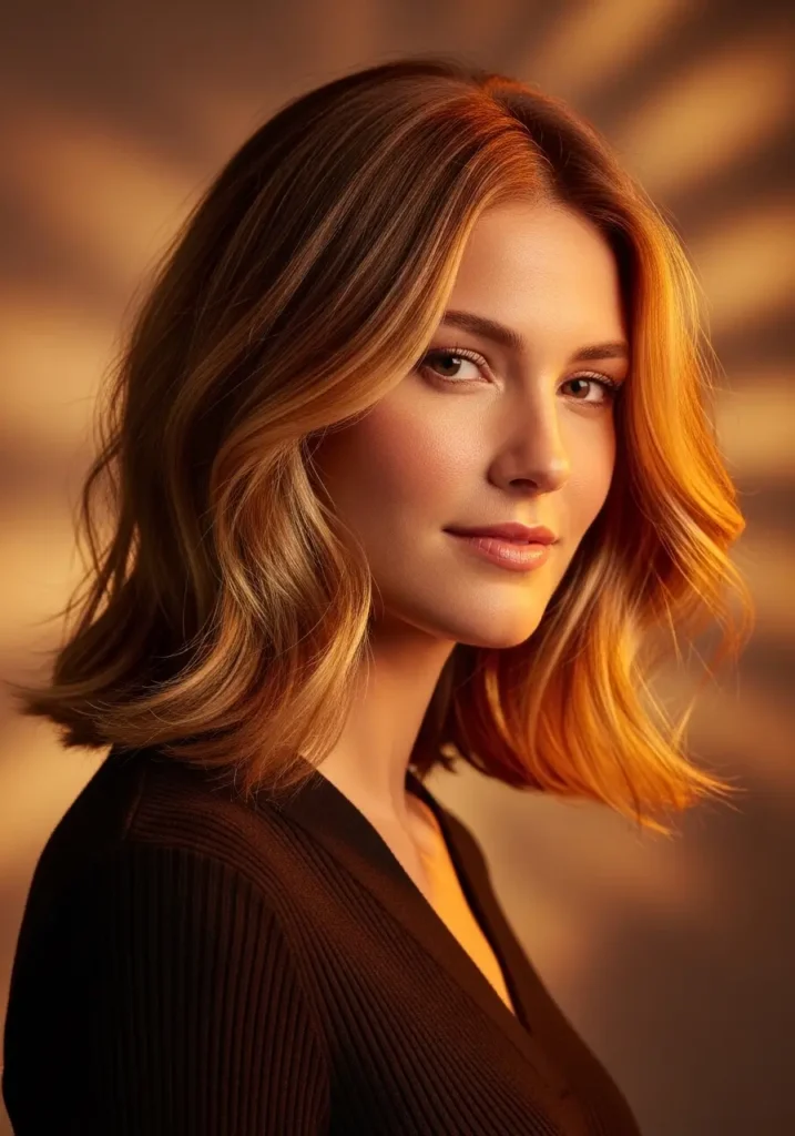 Warm Honey Dirty Blonde Glow