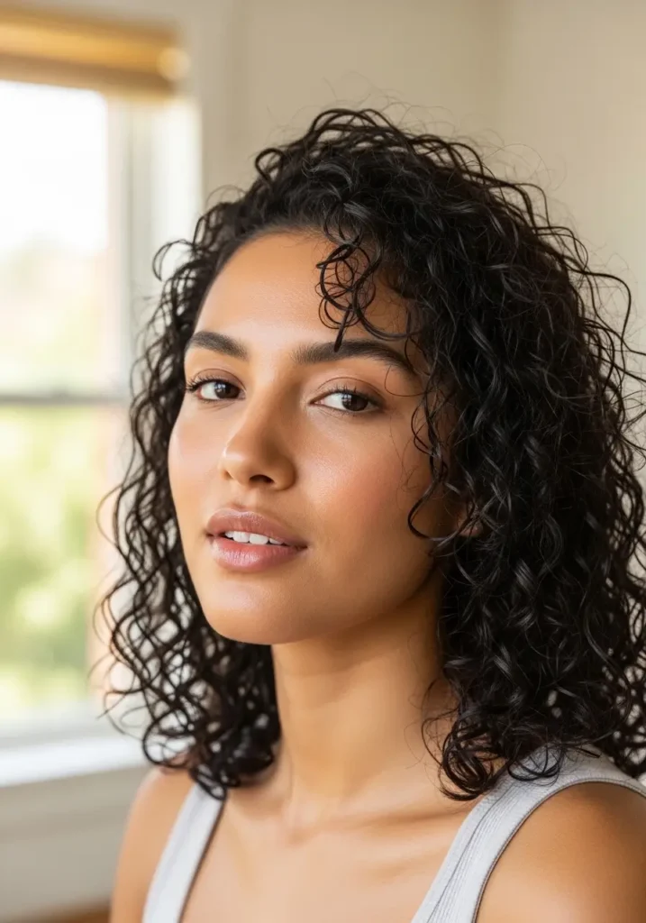 Wash-and-Go Natural Curls