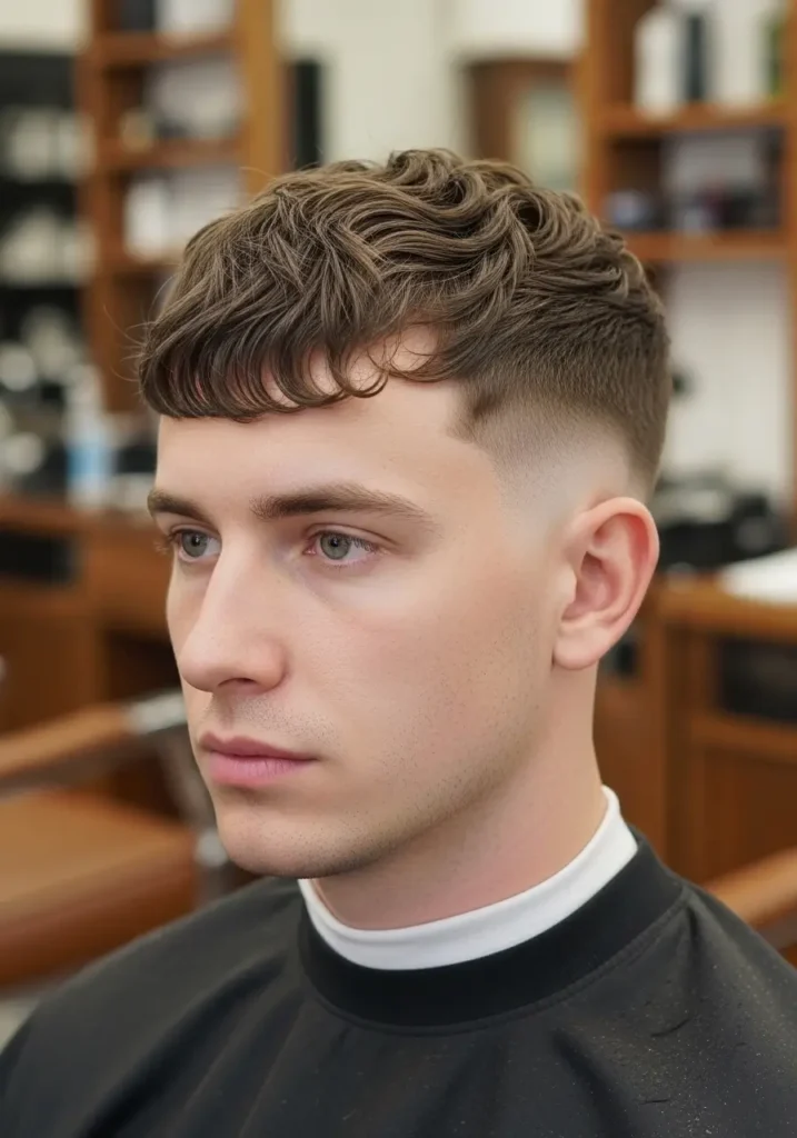 Wavy French Crop Style