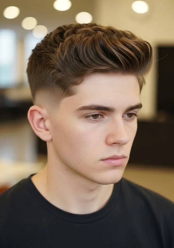 Wavy French Crop Style