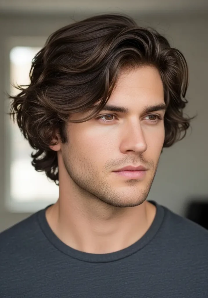 Wavy Medium Length Cut