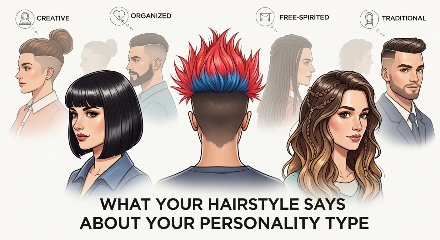 What Your Hairstyle Says About Your Personality Type