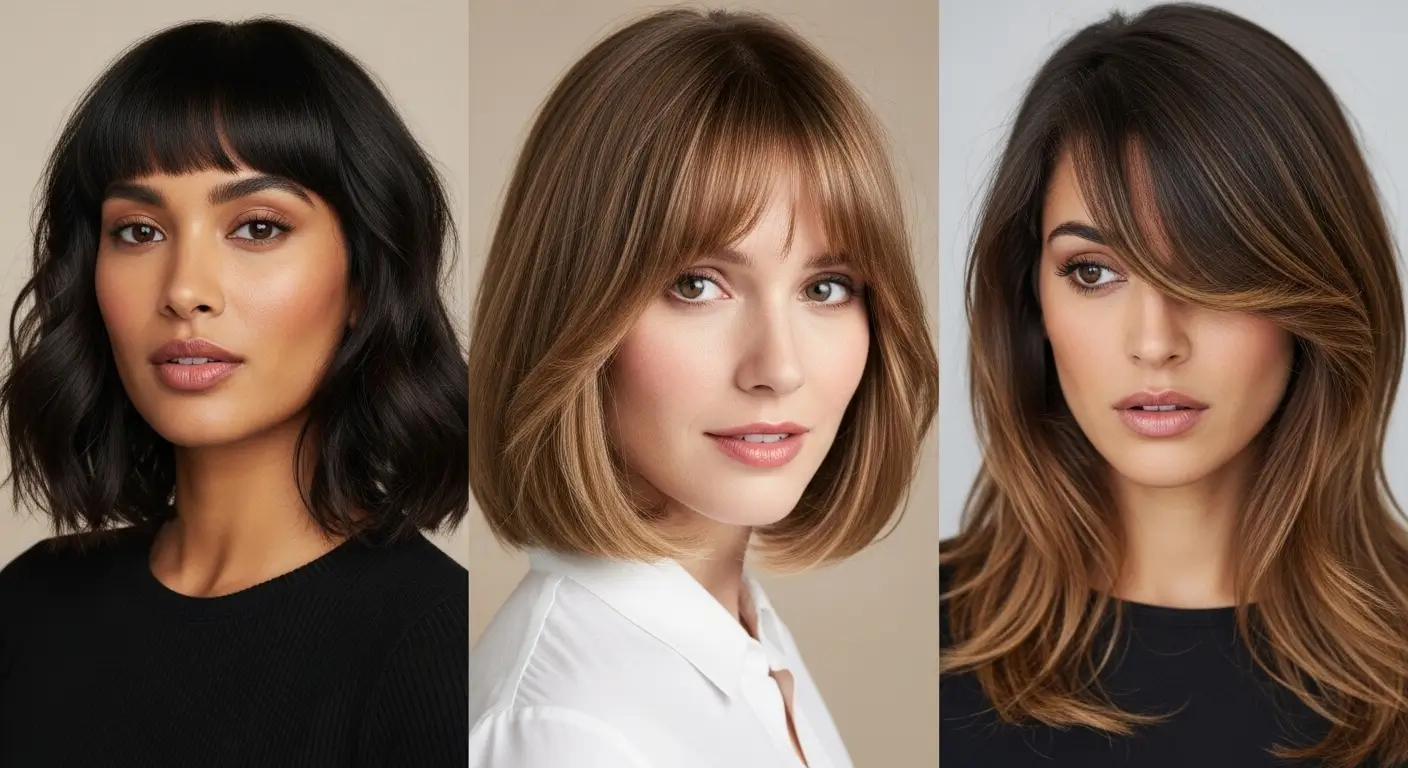 Women's Bangs Styles That Completely Change Your Look