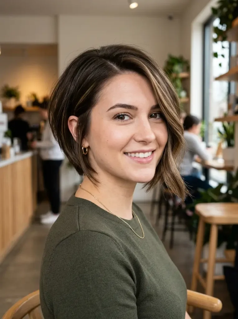 Asymmetrical Bob Haircut