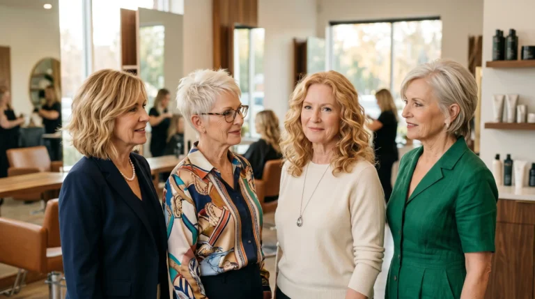 Blonde Hairstyle Ideas for Women Over 60