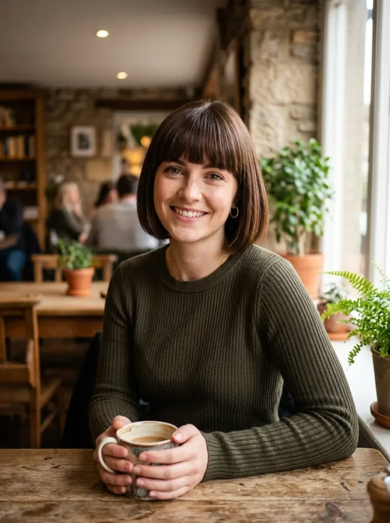 Bob Haircut with Bangs