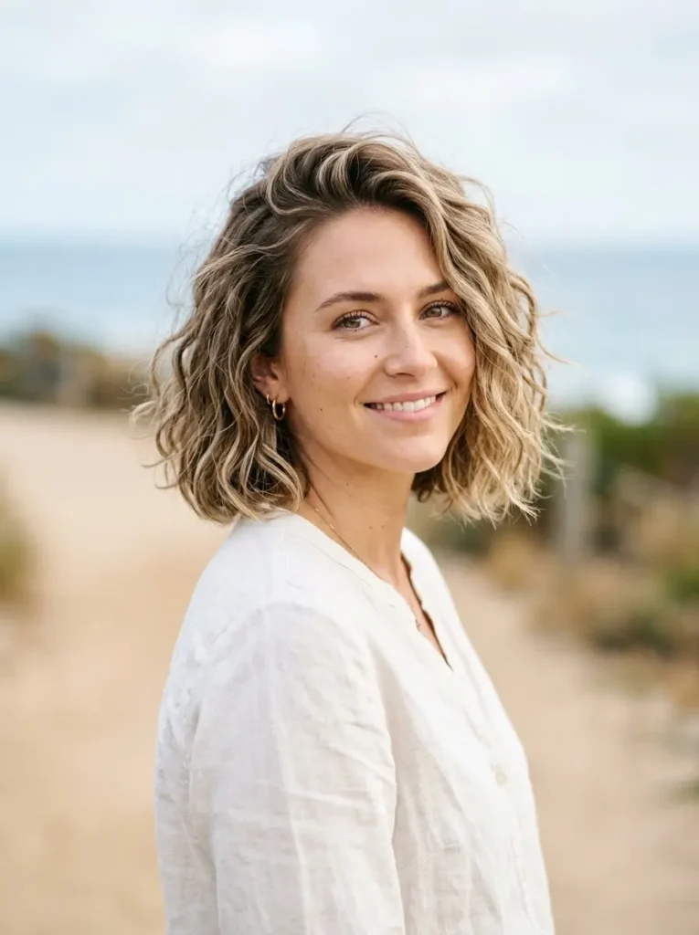 Bob with Side Swept Bangs