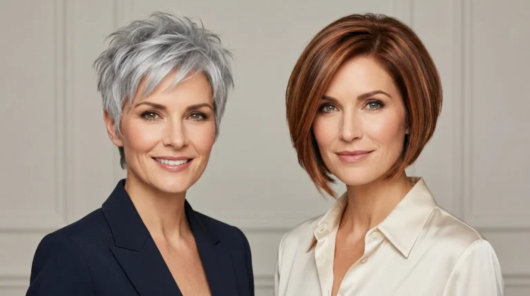 Chic Short Hairstyles for Women Over 50