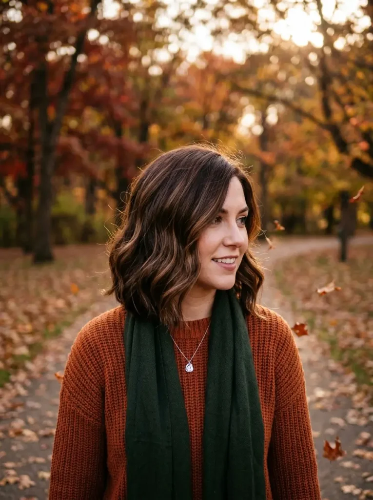 Chocolate Brown Hair Color for Fall