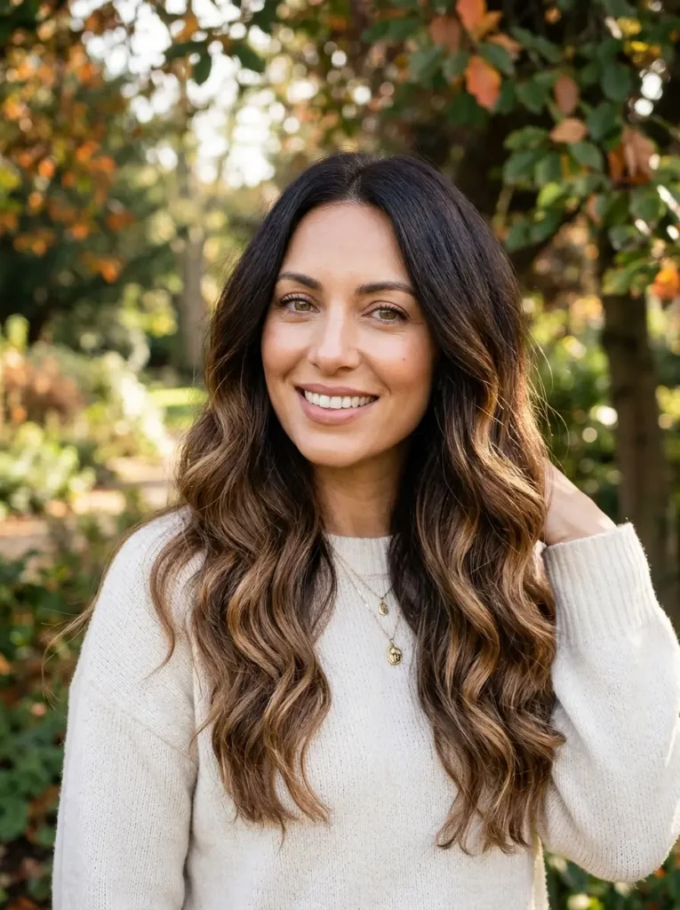 Chocolate Brown Ombre Hair