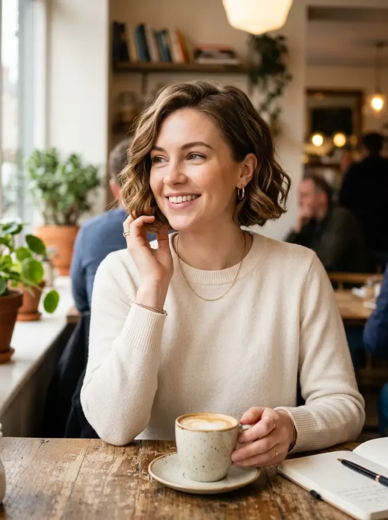 Classic Short Wavy Bob