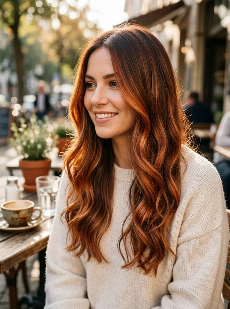Copper Balayage
