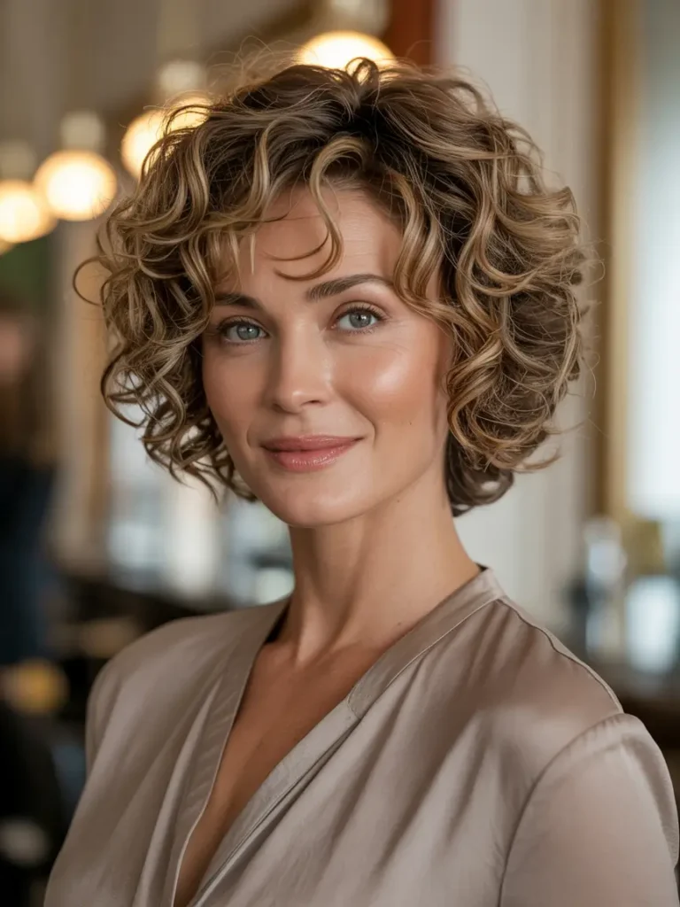 Cropped Curly Cut
