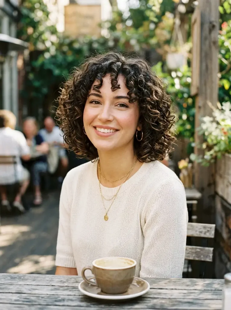 Curly Bob Haircut