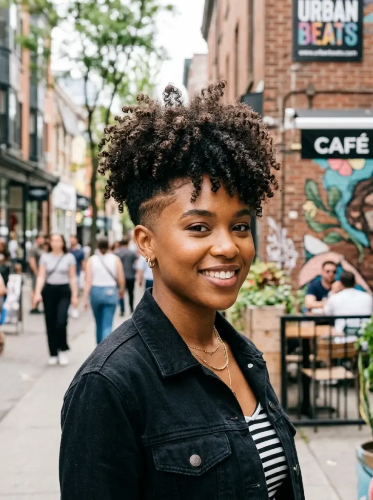 Curly Undercut