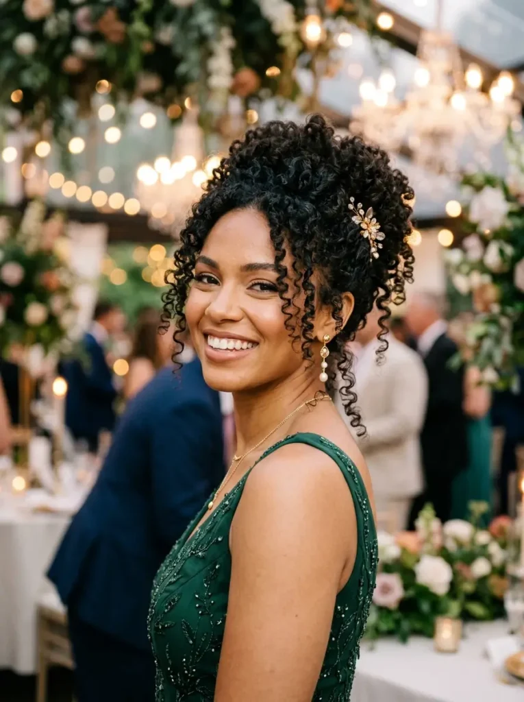 Curly Updo