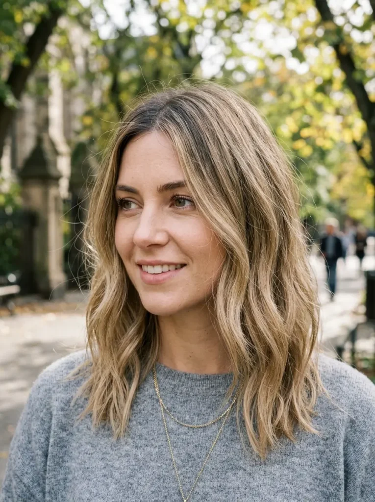 Dirty Blonde with Dark Roots