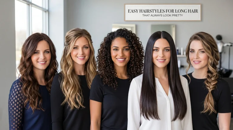 Easy Hairstyles for Long Hair That Always Look Pretty