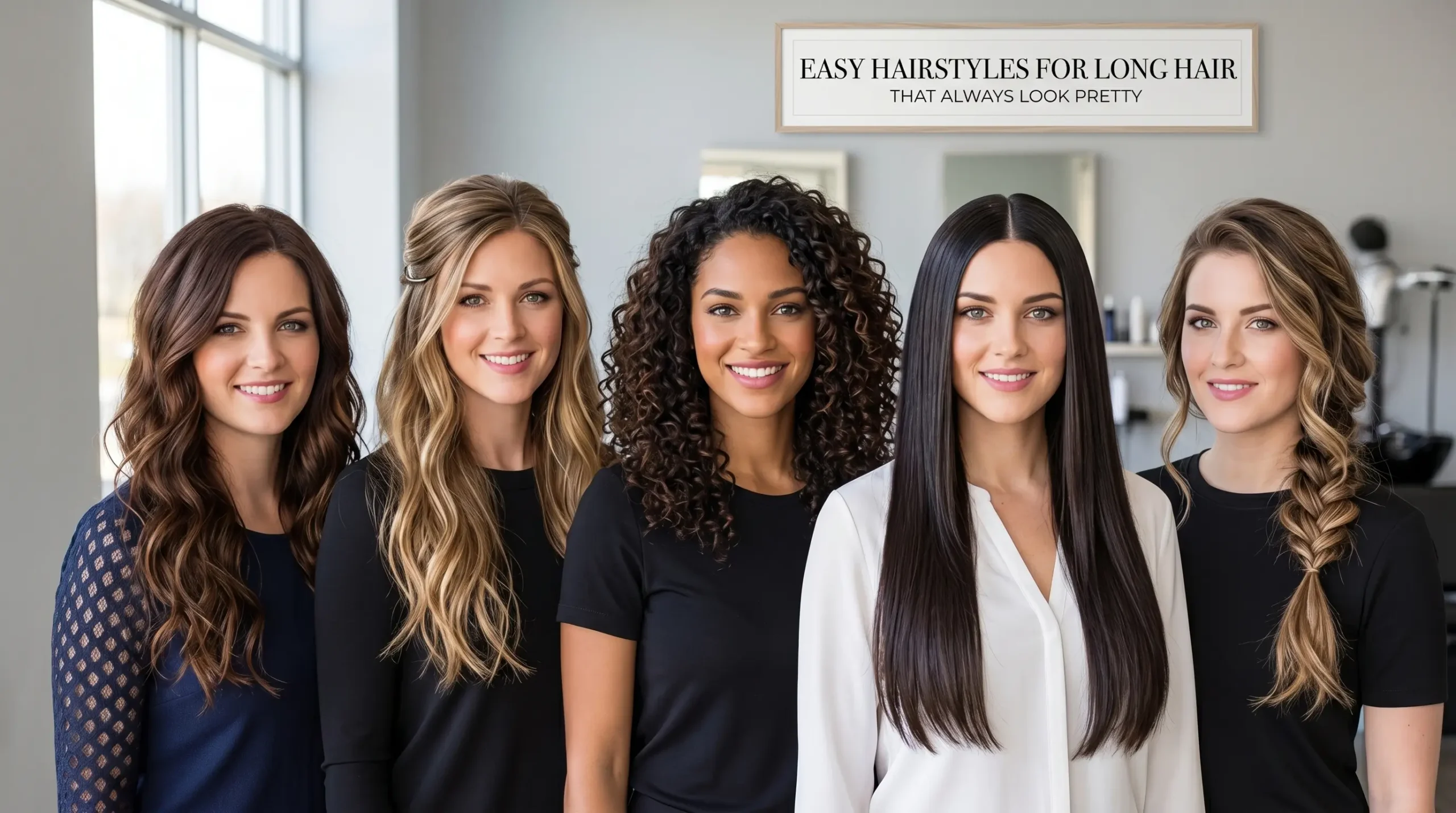 Easy Hairstyles for Long Hair That Always Look Pretty
