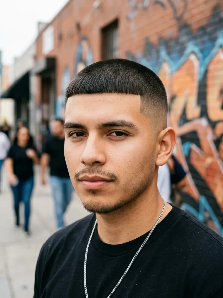 Edgar Buzz Cut Style