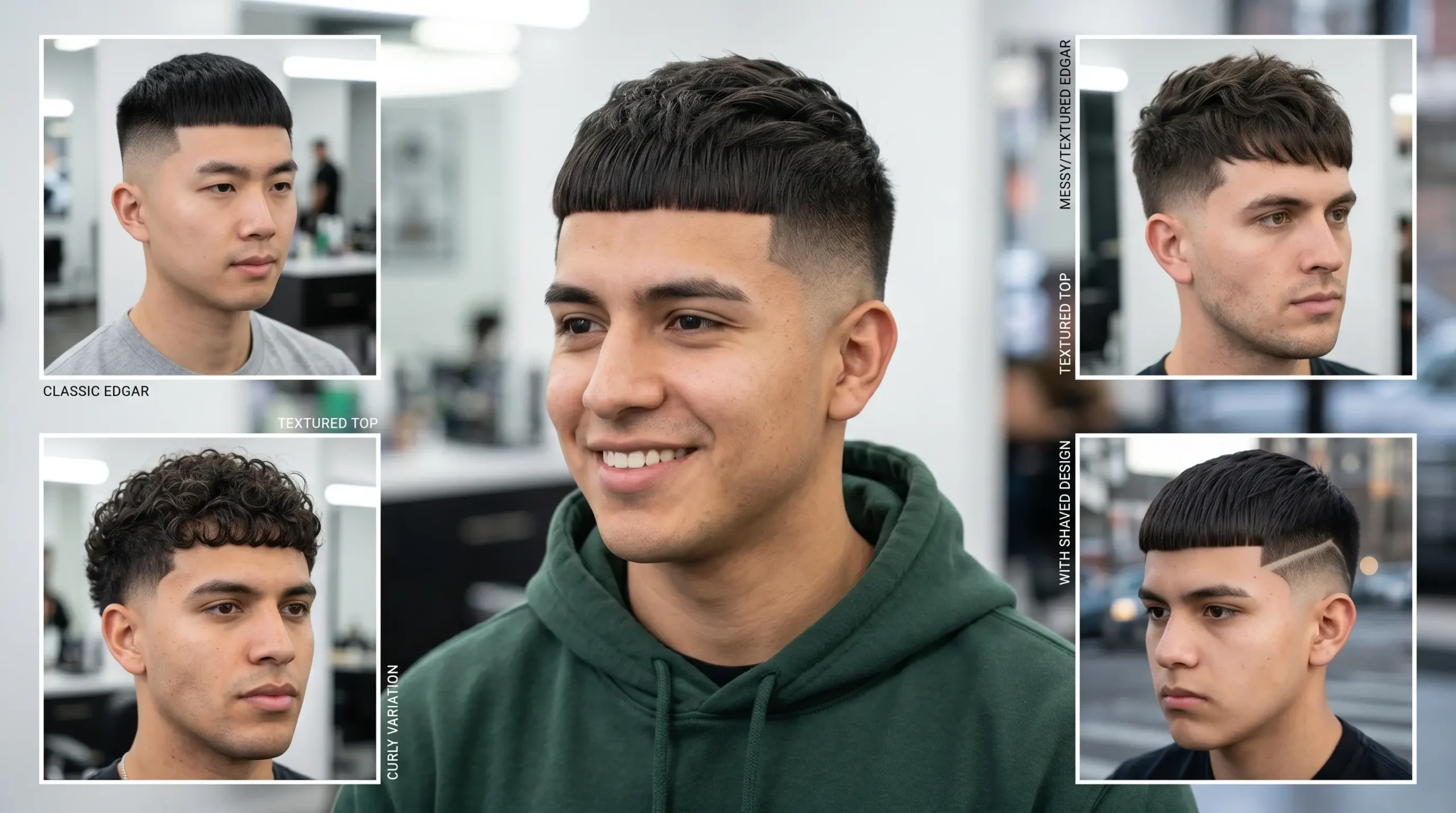 Edgar Haircut Style Ideas for Men