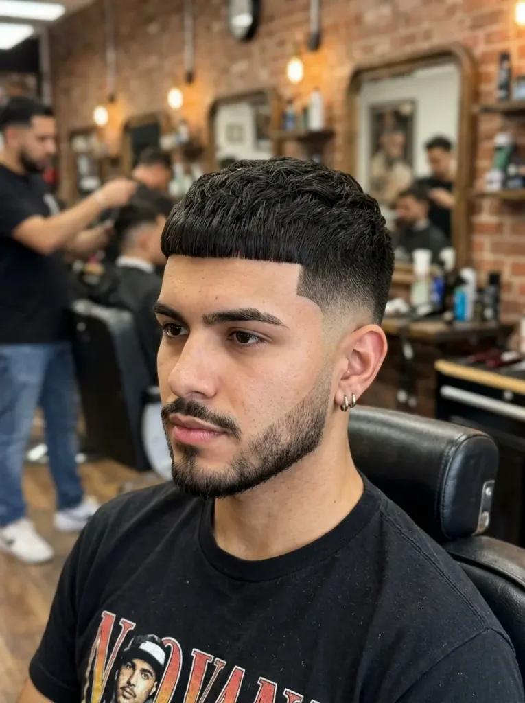 Edgar Haircut with Sharp Lines