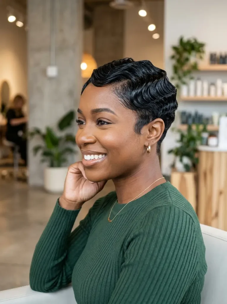 Finger Wave Pixie
