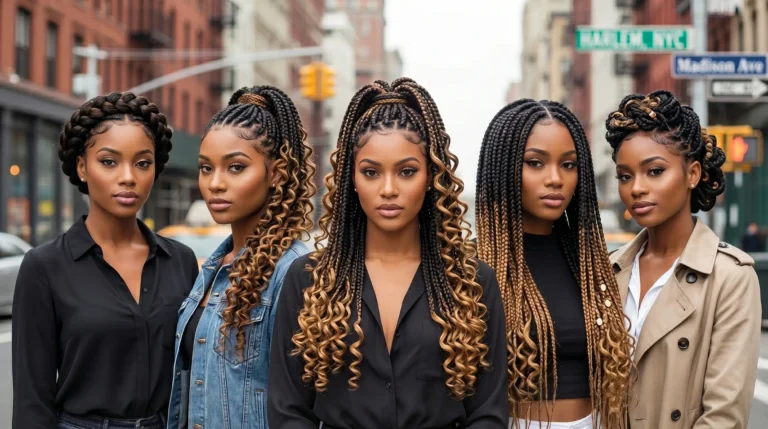 French Curl Braids Hairstyles That Look Gorgeous