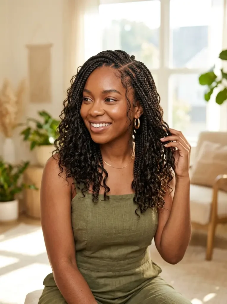 Knotless Crochet Braids