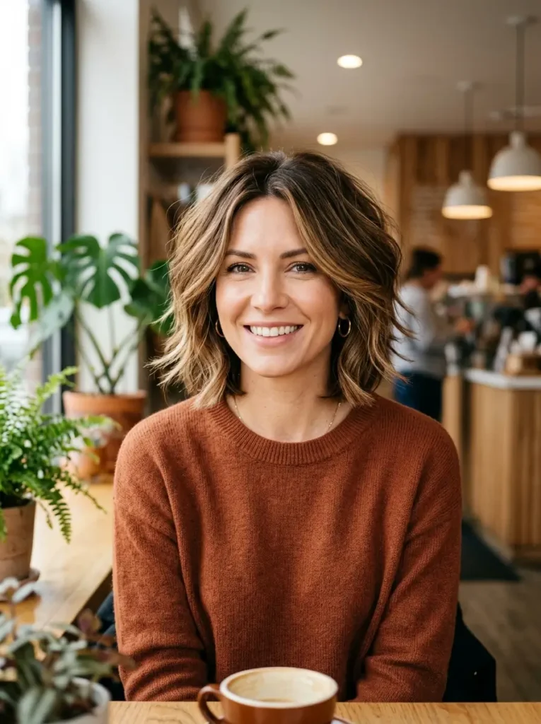 Layered Bob Haircut for Women