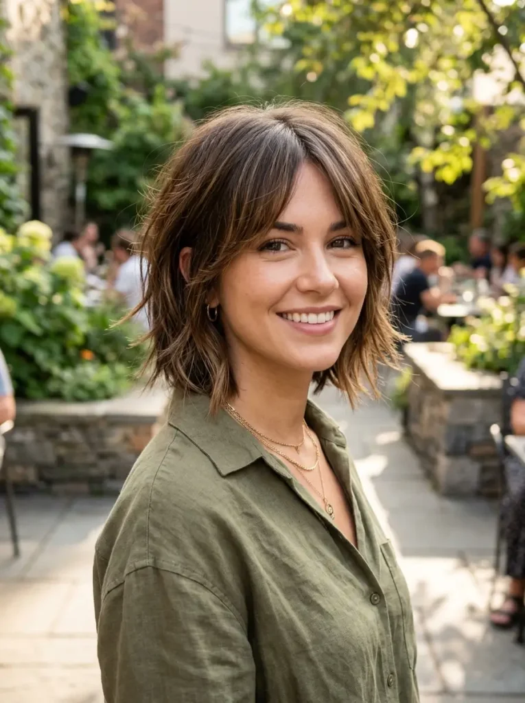 Layered Choppy Bob