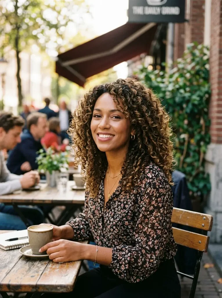 Layered Curls for Women