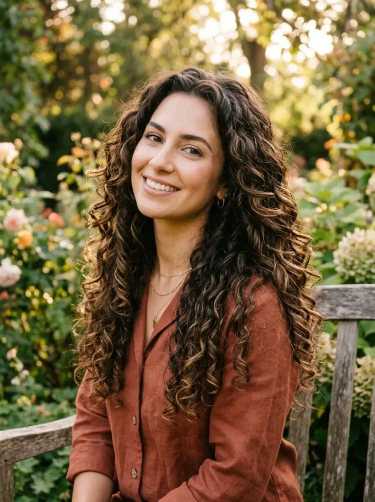 Long Layered Curls