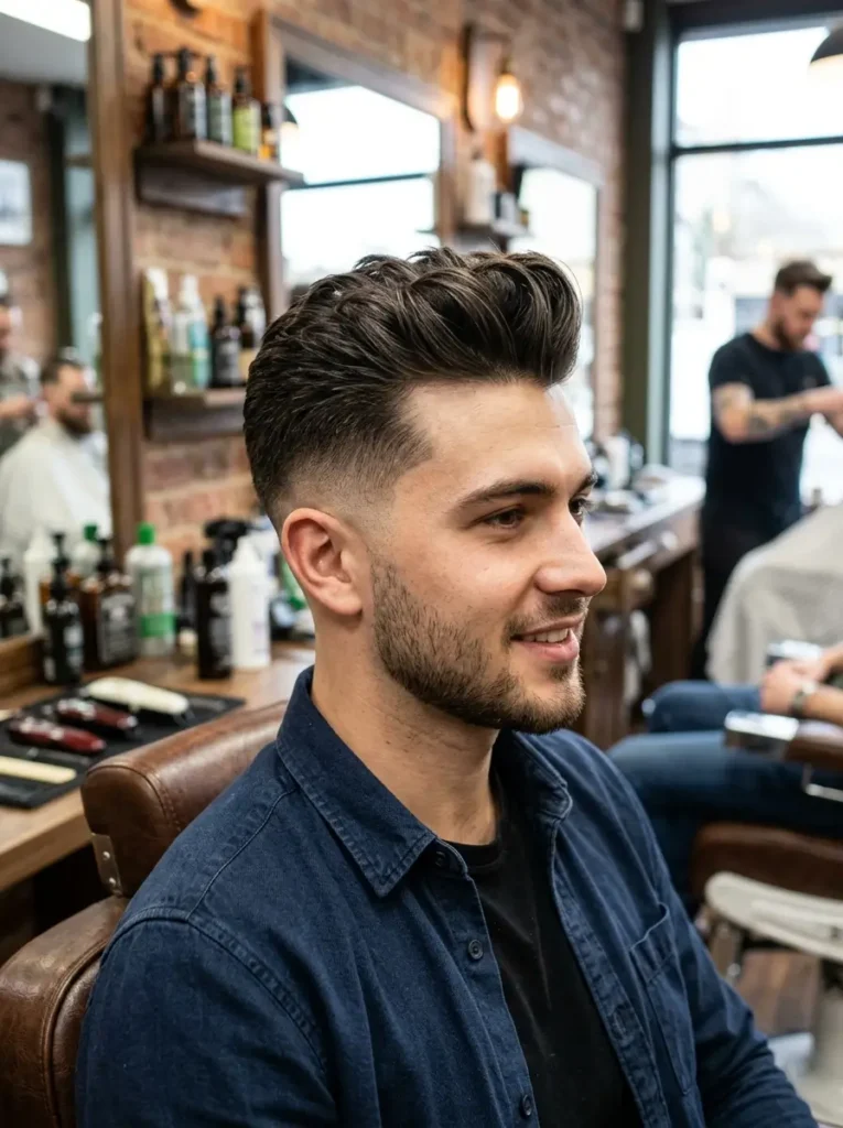 Low Fade Quiff