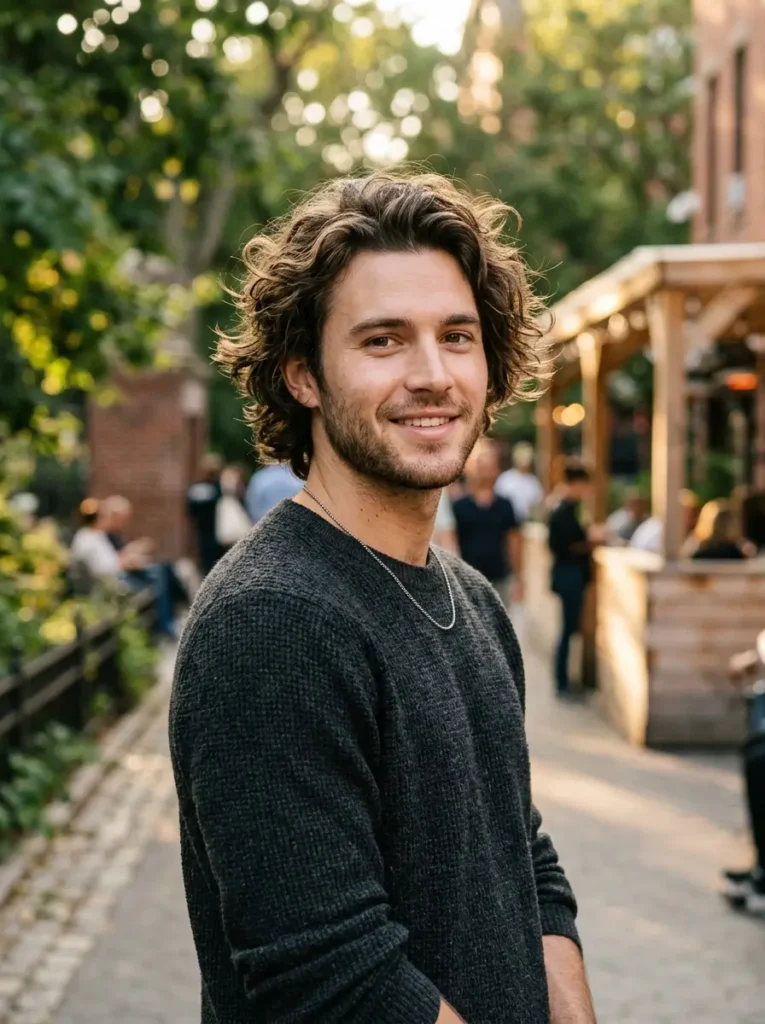 Medium-Length Tousled Waves