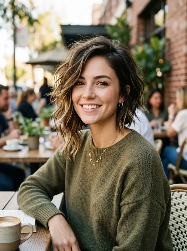 Messy Asymmetrical Bob