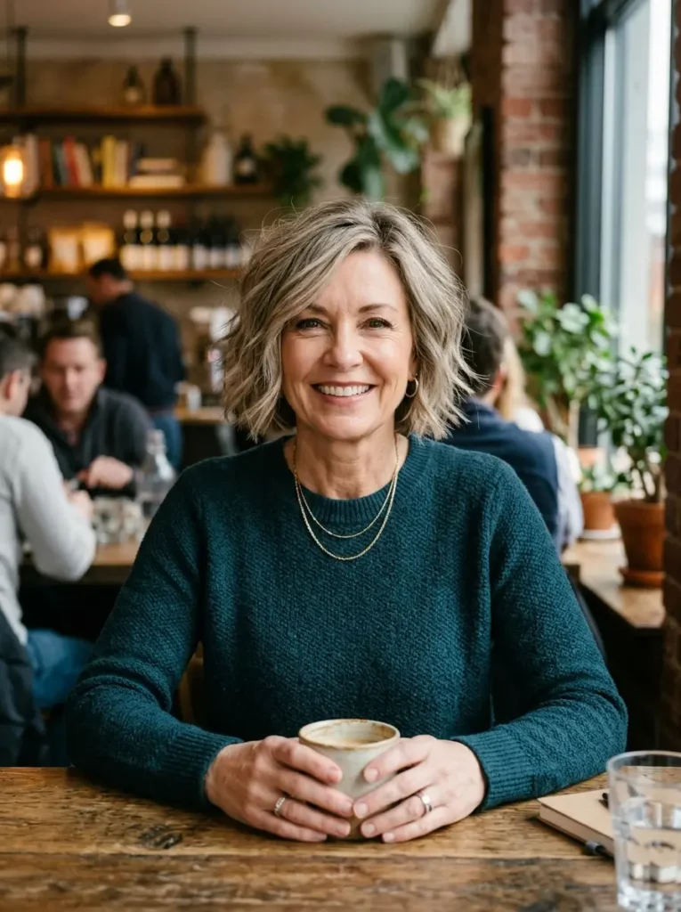 Modern Bob for Women Over 50