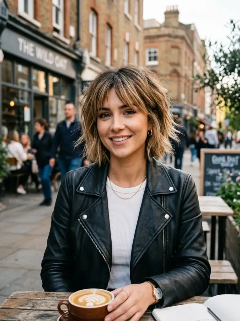 Modern Choppy Bob