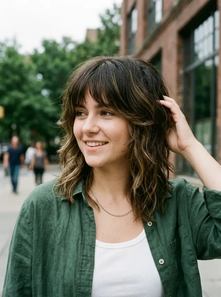 Modern Shag Haircut