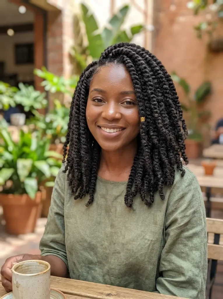 Natural Crochet Braids for 4C Hair