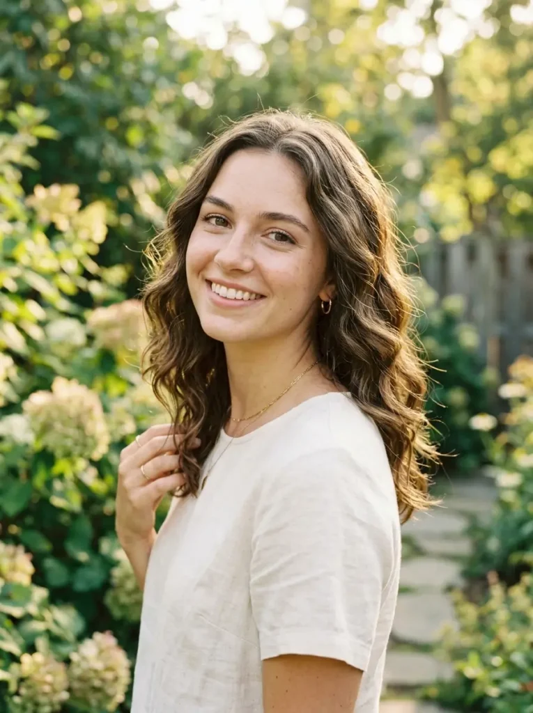 Natural Wavy Medium Length Hair