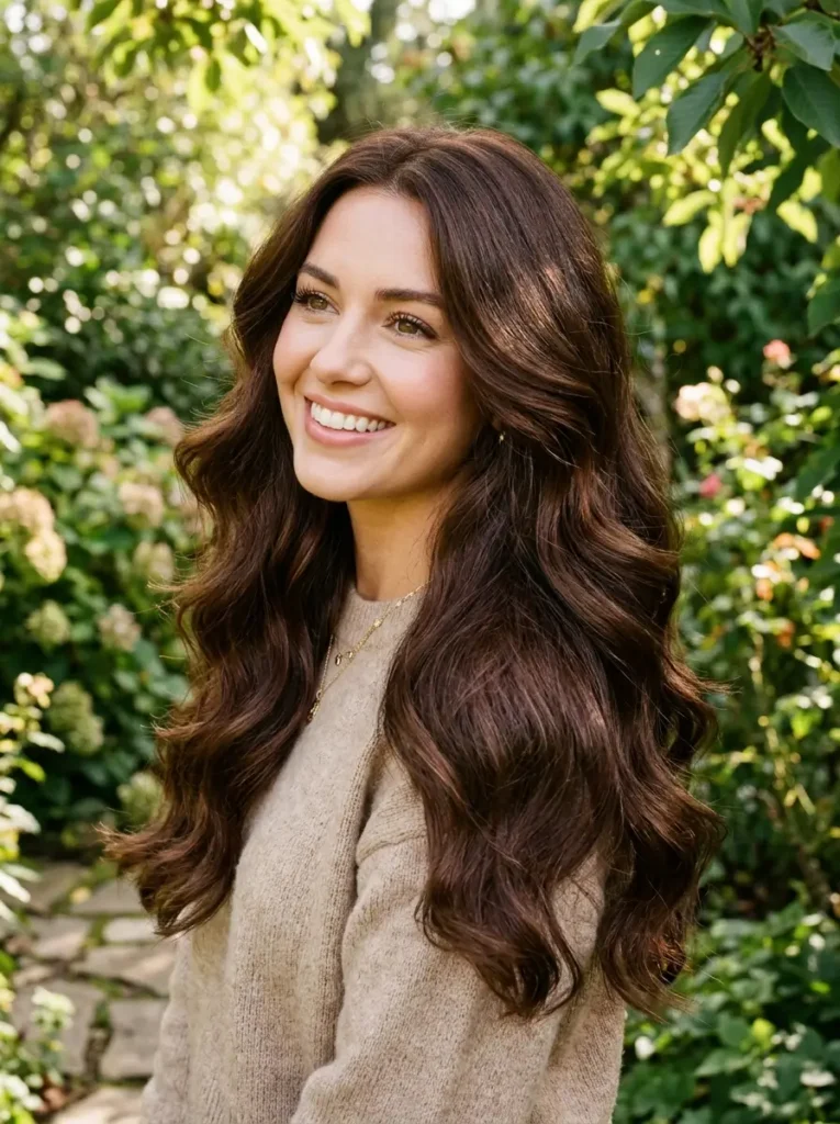 Rich Chocolate Brown Hair